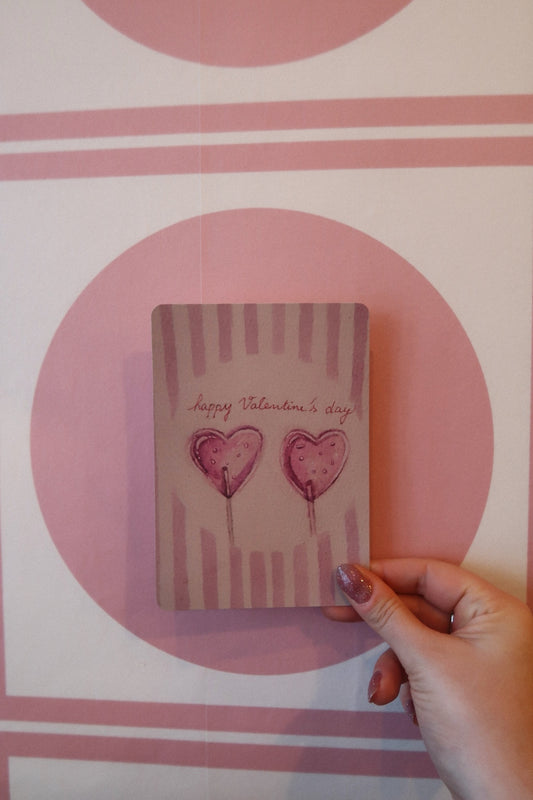 Carte Illustrée Valentine's Day