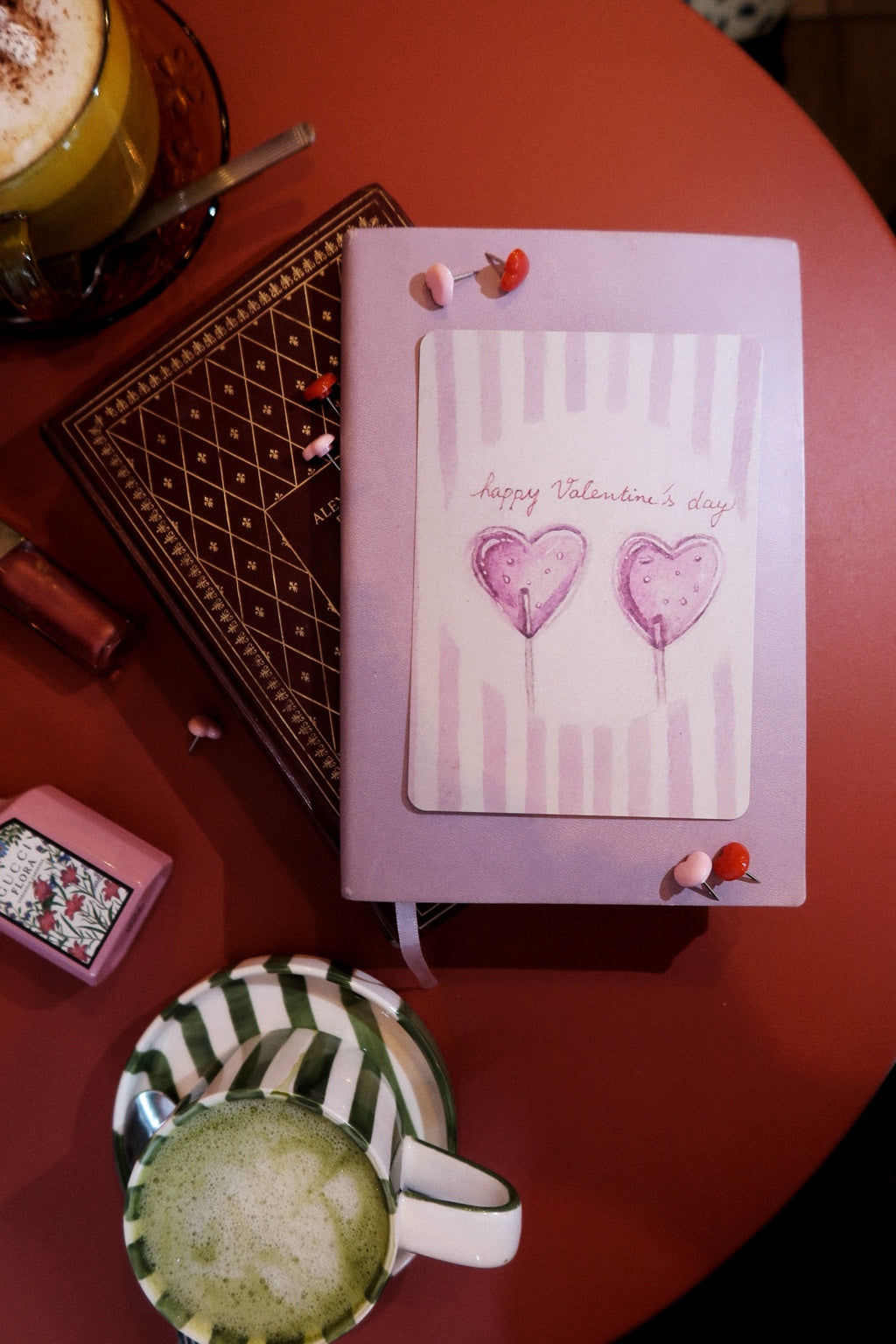 Carte Illustrée Valentine's Day
