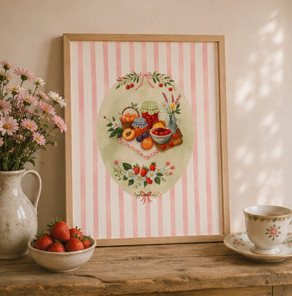 Illustration Dolce Vita - Pique nique
