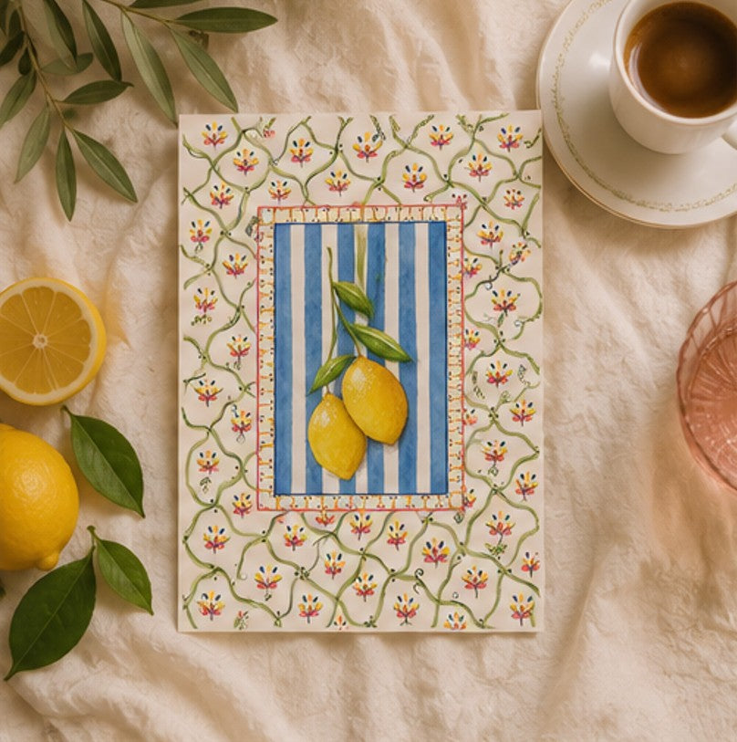 Illustration Dolce Vita - Limone