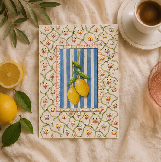 Illustration Dolce Vita - Limone