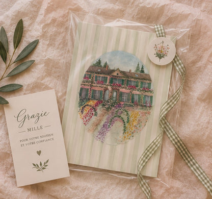 Illustration Dolce Vita - Flower House