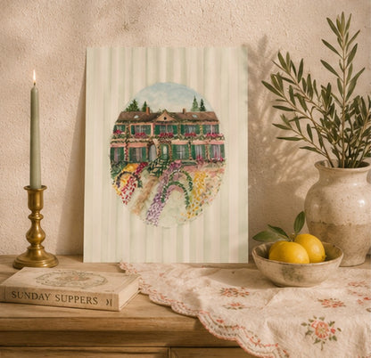Illustration Dolce Vita - Flower House
