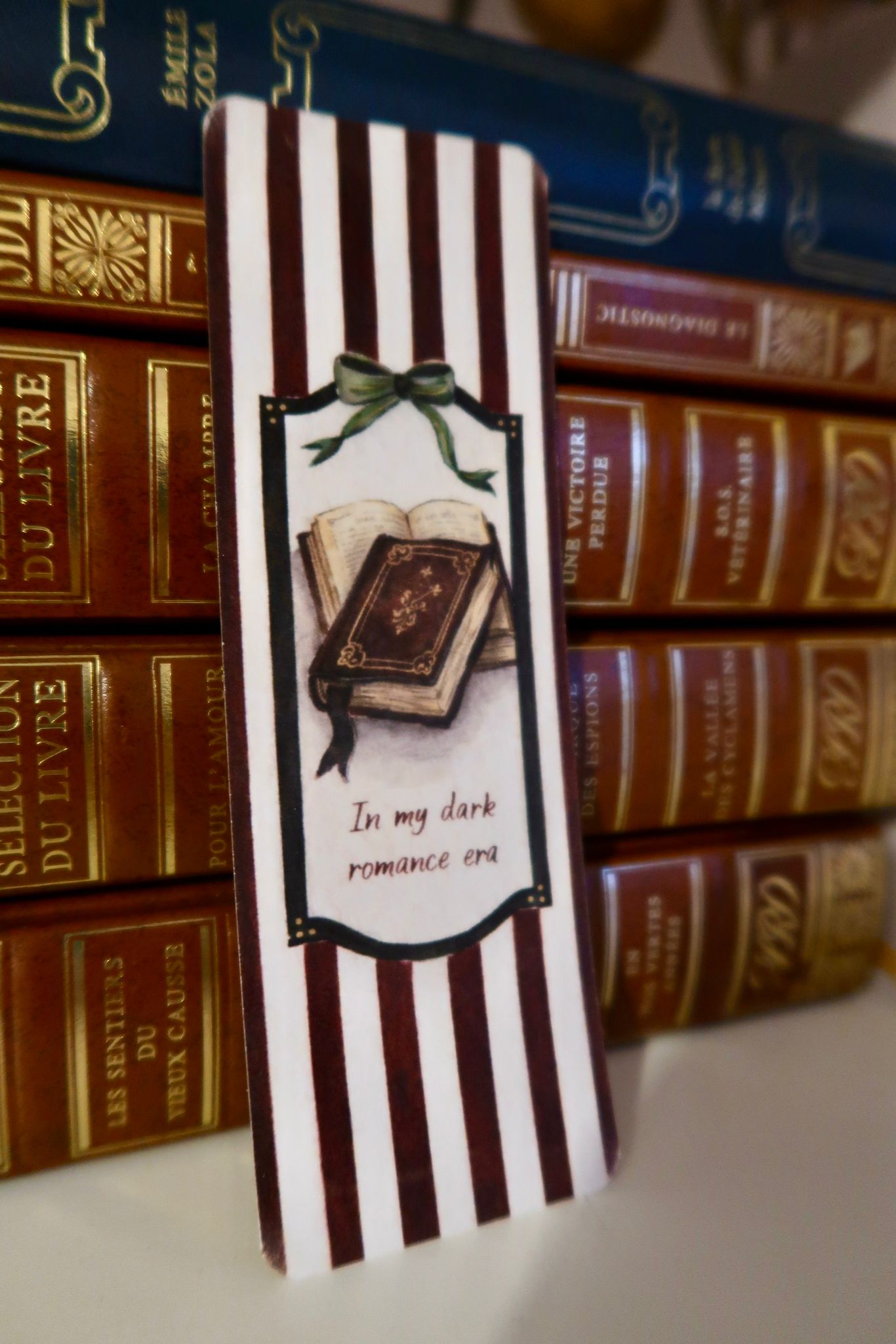 Marque-page illustré – Dark Romance Era